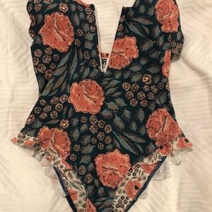 Stone Cold Fox x Beach Riot one piece